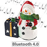 Callstel Weihnachtlicher "Schneemann" Lautsprecher mit Bluetooth, 8 Watt Callstel Weihnachtliche Lautsprecher mit Bluetooth