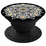 PopSockets Ausziehbarer Sockel und Griff f&uuml;r Smartphones und Tablets -Golden Lace PopSockets Finger-Halter f&uuml;r Smartphones und Tablets