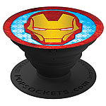PopSockets Ausziehbarer Sockel und Griff für Smartphones &Tablets - Iron Man Icon PopSockets Finger-Halter für Smartphones und Tablets
