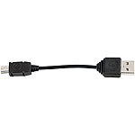 Callstel Ultrapraktisches USB Ladekabel für Handys & Player mit mini-USB-Buchse Callstel Mini-USB-Kabel