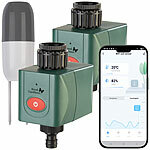 Royal Gardineer 2er-Set WLAN-Bewässerungscomputer mit Bodensensor Royal Gardineer  