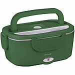 Rosenstein & Söhne Elektrische Lunchbox für warmes Essen, 1,5 l, 80 Watt, 230/24/12 Volt Rosenstein & Söhne Elektrische Lunchboxen für 230-V-Steckdose, 12- und 24-V-Zigarettenanzünder-Anschluss