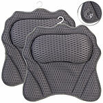 BadeStern 2er-Set ergonomische Luxus-Badewannenkissen BadeStern Badewannenkissen