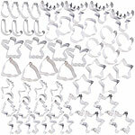 Rosenstein & Söhne Weihnachts-Ausstecher, 48-tlg. Set, Edelstahl, Kekse, Fondant, Deko Rosenstein & Söhne Weihnachts-Ausstecher-Sets, Edelstahl, Kekse, Fondants, Dekos