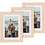 Your Design 3er-Set Bilderrahmen mit robustem Acrylglas, 13 x 18 cm, Eiche hell Your Design Bilderrahmen mit robustem Plexiglas