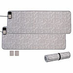 Wilson Gabor 2er-Set Vlies-Heizteppiche, 150 x 50 cm, 7 Temperaturstufen und Timer Wilson Gabor Infrarot-Fußboden-Heizmatten