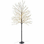 Lunartec LED-Deko-Baum mit 900 LED-Knospen, 150 cm, Versandrückläufer Lunartec Große LED-Bäume für innen und außen