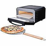 Cucina di Modena Elektrischer Pizzaofen mit Pizzastein, 400 °C, 1.700 W, Pizzaschieber Cucina di Modena Elektrische Pizzaöfen mit Pizzastein