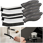 PEARL 6er-Set Hartborsten-Fugen- & Eckenbürsten, Spaltenreinigung, 120x40 mm PEARL Fugen- und Eckbürsten 