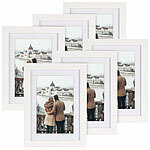 Your Design 6er-Set Bilderrahmen mit robustem Acrylglas, 13 x 18 cm, weiß Your Design Bilderrahmen mit robustem Plexiglas