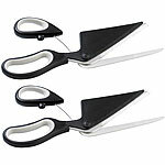 Rosenstein & Söhne 2er-Set Pizza-Schere mit extra scharfen Klingen Rosenstein & Söhne Pizzaschere 