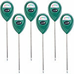 Royal Gardineer 6er-Set Boden-Feuchtigkeitsmessgerät für Pflanzen Royal Gardineer Pflanzen Feuchtigkeitsmesser 