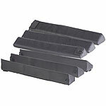 PEARL Kofferraum-Gepäckfixierung aus Schaumstoff/Nylon, mit Klett, 6-teilig PEARL Gepäckfixierungen für den Kofferraum 