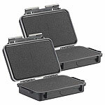 Xcase 2er-Set Staub- und wasserdichter Mini-Koffer, 215 x 133 x 52 mm, IP67 Xcase Staub- und wasserdichte Mini-Koffer 