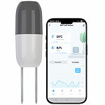 Royal Gardineer Smarter WLAN-2in1-Bodenfeuchtigkeits- und Temperaratursensor mit App Royal Gardineer  