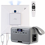 Sichler Haushaltsgeräte Profi-WLAN-Fensterputzroboter mit 4 Sprühköpfen & 89,6-Wh-Powerstation Sichler Haushaltsgeräte WLAN-Fensterputzroboter mit Doppel-Sprühfunktion, Powerstation-Betrieb und App