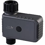 Royal Gardineer 2er-Set Bewässerungscomputer mit Ventil, Funk-Fernbedienung, IP55 Royal Gardineer Bewässerungscomputer mit Fernbedienung 