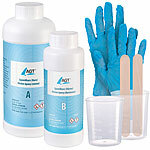 AGT Transparentes Epoxidharz, 1.500 ml, inkl. Zubehör AGT Epoxidharze