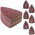 AGT 60er-Set Klett-Schleifpapier für Delta- & Dreieckschleifer, P40 - P240 AGT Klett-Schleifpapier-Sets für Delta- und Dreieckschleifer