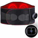 newgen medicals Kabelloser Rücken-Wärmegürtel mit Massagefunktion, 5 Heizstufen, Akku newgen medicals Akku-Rücken-Wärmegürtel mit Massagefunktion 