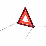 Lescars Kfz-Warndreieck, Notfalldreieck, reflektierend, klappbar, rot Lescars Kfz-Warndreiecke, Notfalldreiecke, reflektierende, klappbare