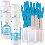 AGT 2er-Set Epoxidharz, transparent, 500 ml, inkl. Zubehör AGT Epoxidharze