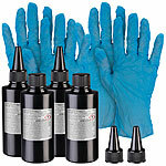 AGT 4er-Set UV-Resin, kristallklar, vorgemischt, 4 x 50g AGT UV-Resins