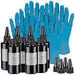 AGT 8er-Set UV-Resin, kristallklar, vorgemischt, 8 x 50g AGT UV-Resins