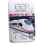 EEP Eisenbahn.exe 10 Platinum inkl. Add-Ons in Metall-Pr&auml;sentbox EEP