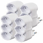 revolt Dreifach-Steckdosen für Typ J (Schweiz), 230 Volt, bis 2.300 W revolt Dreifach-Steckdosen für Typ J (Schweiz)