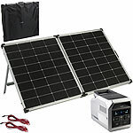 revolt Powerstation & Solar-Generator 1.200 Watt mit Solarpanel 240 Watt revolt 2in1-Hochleistungsakkus & Solar-Generatoren