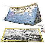 Survival-Set mit Notfall-Zelt und Folien-Schlafsack Semptec Urban Survival Technology Notfall Zelte & -Schlafsäcke Sets