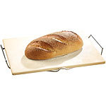 Cucina di Modena Pizzastein mit Metall-Gestell, rechteckig, Versandrückläufer Cucina di Modena Pizzasteine