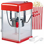 Rosenstein & Söhne Profi-Retro-Popcorn-Maschine "Cine" mit Edelstahl-Topf im 50er-Stil Rosenstein & Söhne Popcornmaschine