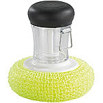 PEARL Topfreiniger mit integriertem Sp&uuml;lmittel-Beh&auml;lter PEARL Topfreiniger