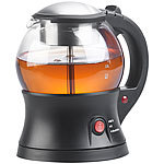 Rosenstein & S&ouml;hne 2in1-Teebereiter & Wasserkocher WSK-310, 1 l, 750 W,  Br&uuml;h-Funktion Rosenstein & S&ouml;hne Wasserkocher und Teebereiter