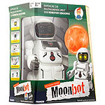 FRANZIS Spielzeugroboter "MoonBot" mit Begleitbuch zur Roboter-Geschichte FRANZIS Spielzeug-Roboter