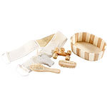 newgen medicals 6-teiliges Badeset aus Naturmaterialien Versandrückläufer newgen medicals Sauna- & Bade-Sets für Fuß- und Körperpflege 