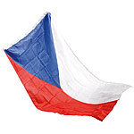 PEARL Länderflagge Tschechien 150 x 90 cm aus reißfestem Nylon PEARL