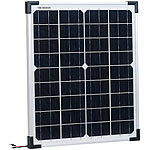 revolt Solarpanel mit monokristallinen Solarzellen, 20 Watt revolt Solarpanels