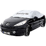 PEARL Premium Auto-Halbgarage für Kompaktklasse, 290 x 140 x 45 cm PEARL Wetterfeste Pkw-Halbgaragen