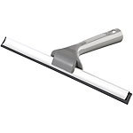 PEARL Fensterabzieher und Duschkabinenreiniger mit Gummilippe, 30 cm PEARL Fensterabzieher