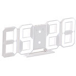 Lunartec Digitale Jumbo-LED-Tisch- & Wanduhr (Versandrückläufer) Lunartec 3D-Wand- und Tischuhren mit 7-Segment-LED-Anzeigen