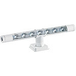 Lunartec Flexible warmweiße 4in1-LED-Unterbauleuchte, weiß, 4er-Set Lunartec LED-Unterbauleuchten