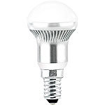 Luminea 3x1W LED-Energiespar-Reflektorlampen R50 E14, kaltweiß, 185 lm Luminea LED-Tropfen E14 R50 (tageslichtweiß)