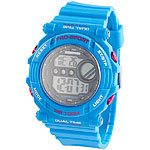 Crell Armbanduhr Silikon: Armbanduhr im Chronographen Look Crell Armbanduhr Silikon: Armbanduhr im Chronographen Look