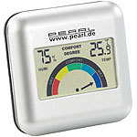 PEARL 2er-Set digitales Hygrometer mit Thermometer mit grafischer Anzeige PEARL Digitale Thermometer/Hygrometer