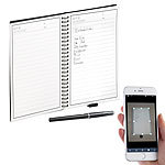 General Office Wiederverwendbares Notizbuch mit schwarzem Stift und App, DIN A5 General Office Wiederverwendbare Notizbücher mit App
