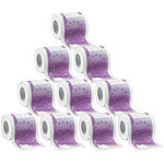 infactory Toilettenpapier mit aufgedruckten 500-Euro-Noten, 2-lagig, 2.000 Blatt infactory Fun-Toilettenpapier-Rollen