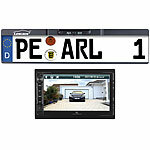 Creasono 2-DIN-MP3-Autoradio mit Touchdisplay und Funk-Rückfahr-Kamera Creasono 2-DIN-MP3-Autoradios mit Bluetooth und Video-Anschluss 